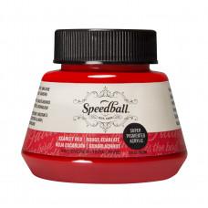Scarlet Red Pigmented Acrylic Ink 60ml 