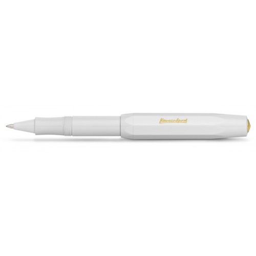 Classic Sport White Rollerball Pen