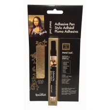 Mona Lisa Adhesive Pen and Gold Simple Leaf Kit