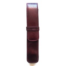 1 Pen Top Flap Case, Oxblood