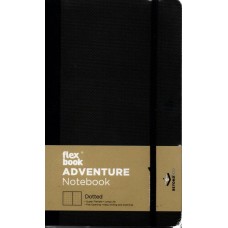 Adventure Notebook - Medium Dotted Off-Black