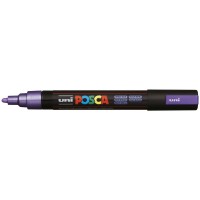 2.5mm Medium Bullet Tip Metallic Violet