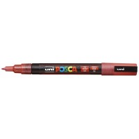 1.3mm Fine Bullet Tip Glitter Red