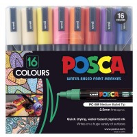 4.5mm Bold Bullet Tip 16 Assorted Colours