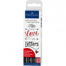 Pitt Artist Hand Lettering 4 Pen Set