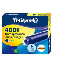 Pelikan Short, Royal Blue, 6 cartridges