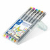 Bright Coloured Pigment Liner 6 Pack 0.5mm