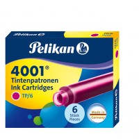 Pelikan Short, Pink, 6 cartridges