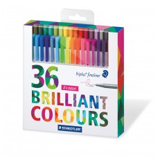 Triplus Fineliner Brilliant Colours 36 Pack