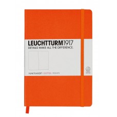 Medium Dotted Orange Hardcover