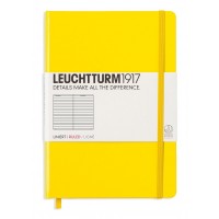 Medium Lined Lemon Hardcover