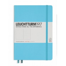 Medium Dotted Ice Blue Hardcover