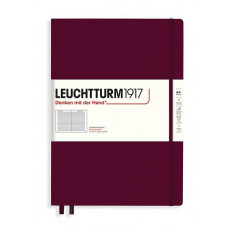 Master Lined Port Red Hardcover