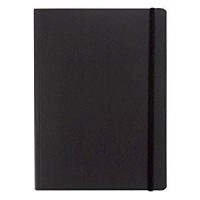 EcoQua A5 Bound Black Dot Grid Notebook