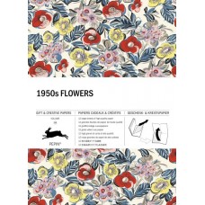 Gift and Creative Papers - 1950's Flowers