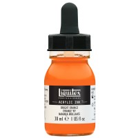 Bright Orange Acrylic Ink 30ml