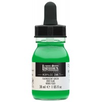 Fluorescent Green Acrylic Ink 30ml