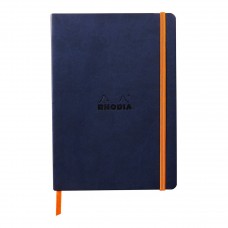 Rhodiarama Softcover Notebook A5 Midnight - Lined