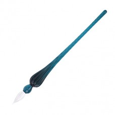 Round Glass Pen - Emerald