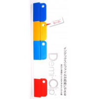 Demi-clip 5 Pack Assorted Red