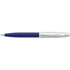 100 Blue and Chrome Ballpoint Pen