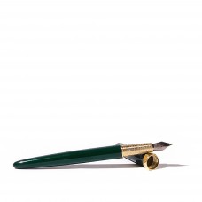Brush Lord Evergreen Fountain Pen - Gold Plated Nib