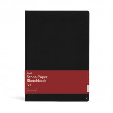 Stone Paper A4 Black Blank Hardcover Sketchbook