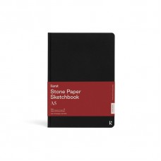 Stone Paper A5 Black Blank Hardcover Sketchbook