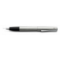 Studio Brushed Steel Fountain Pen