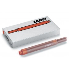 Lamy Red T10 Ink Cartridges 5 Pack