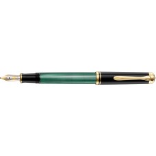Souveran M400 Black and Green Fountain Pen