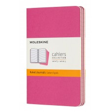 Cahier Large Kinetic Pink Lined, 3 Pack