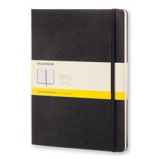 Classic Large Black Graph Notebook