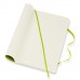 Classic Large Lemon Green Ruled Notebook - Softcover