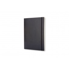 Classic Extra Large Softcover Black Blank Notebook