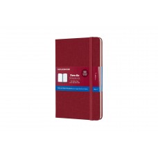 Two Go Medium Cranberry Red Notebook