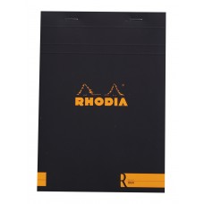 R by Rhodia Black A5 Cream Lined