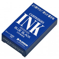 Platinum Blue Black Cartridges - 10pk