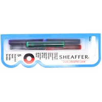 Sheaffer cartridges 5 pack, mixed