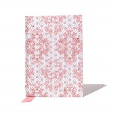 The Sketchbook A5 Enveloped in Rattan - Pink