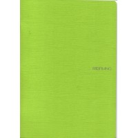 EcoQua A4 Lime Lined Notebook