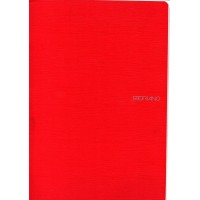EcoQua A4 Raspberry Lined Notebook
