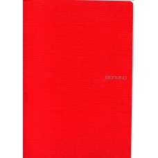 EcoQua A4 Raspberry Lined Notebook
