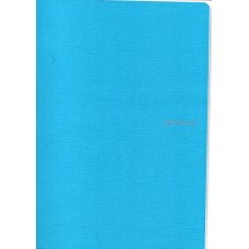 EcoQua A4 Turquoise Blank Notebook