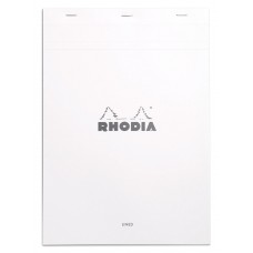 Bloc Rhodia A4 White - Lined and Margined