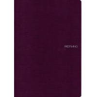 EcoQua A4 Wine Lined Notebook