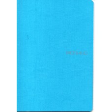 EcoQua A5 Turquoise Graph Notebook
