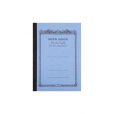 A6 Mid blue lined notebook