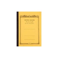 A6 Mustard lined notebook