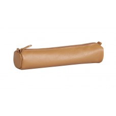 Age-Bag Leather Pen Case - Small Tan